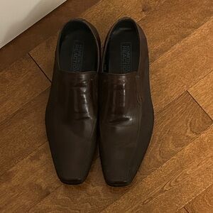 Men's Kenneth Cole Reaction Brown Dress Shoes, size 9